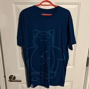 Pokémon snorlax & pikachu T-shirt